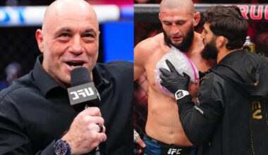 Joe Rogan and Khamzat Chimaev