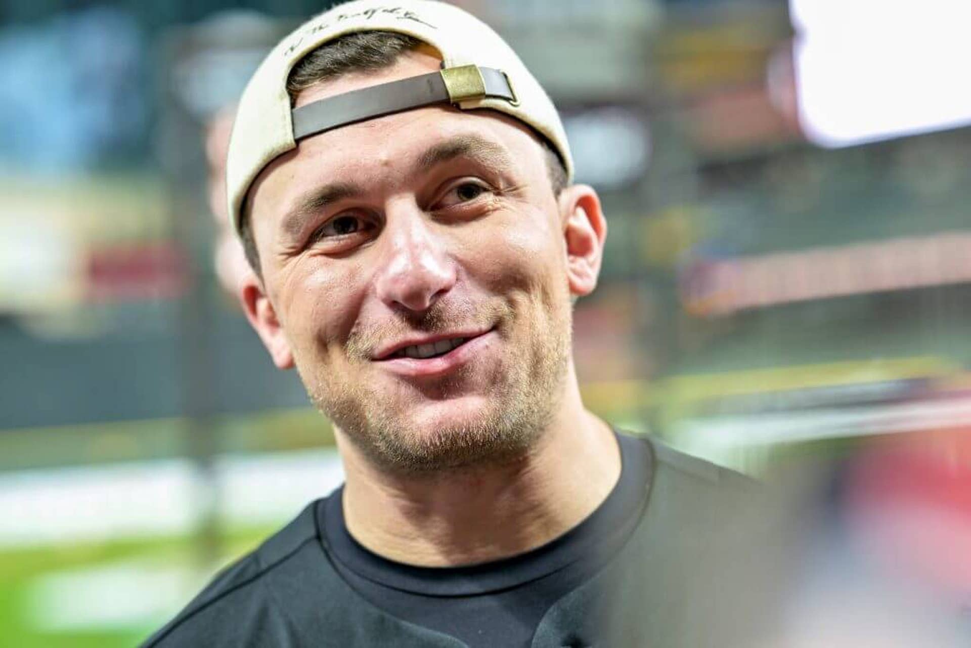 Johnny Manziel attends the 2025 Cactus Jack Foundation HBCU Celebrity Softball Classic.