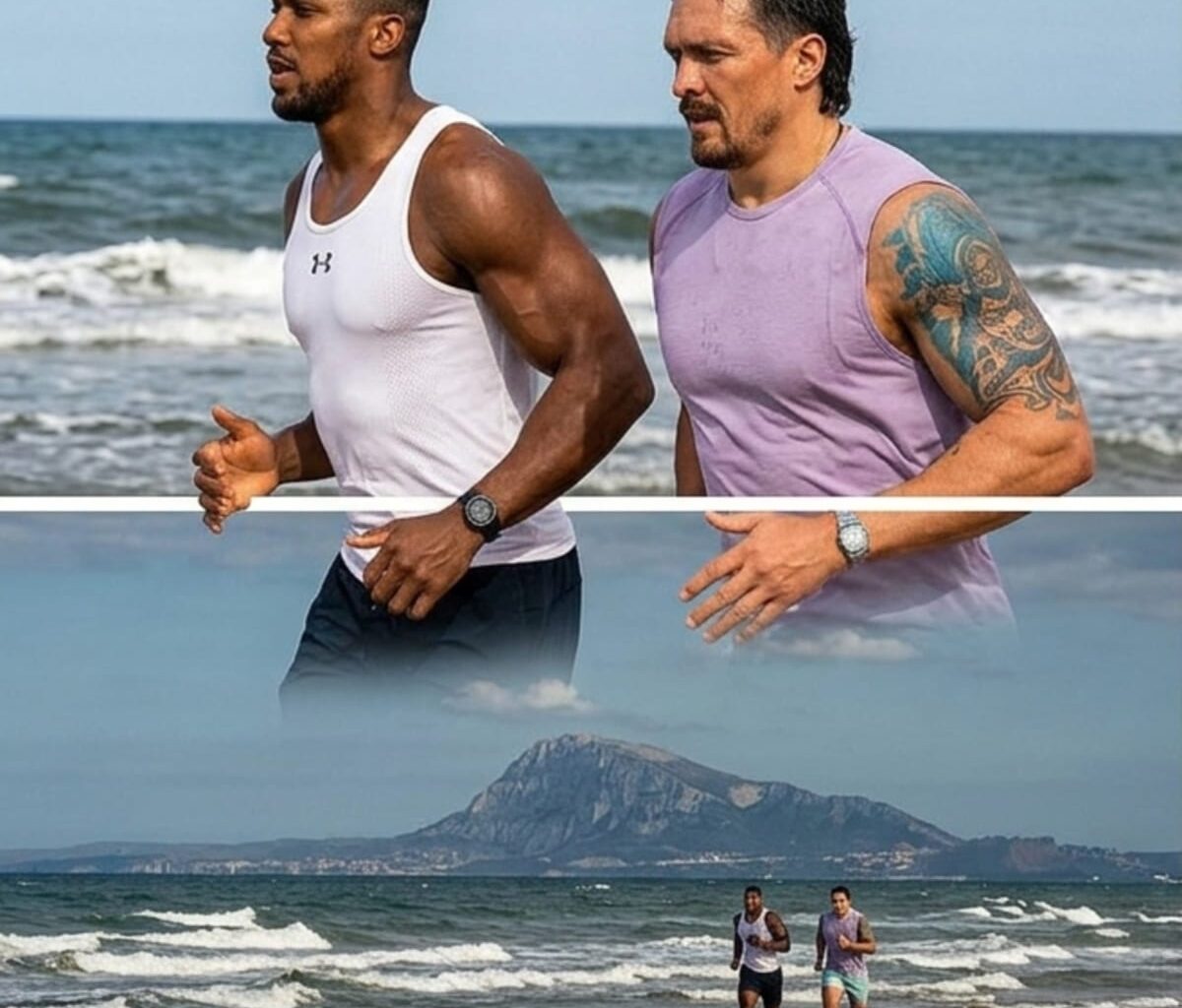 Oleksandr Usyk Shares Rocky-Themed Training Video With Anthony Joshua