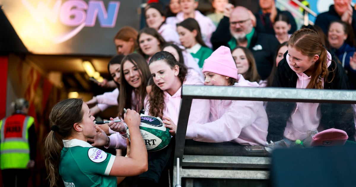 Ireland women’s rugby rides a new wave as Aviva crowd record looms – The Irish Times