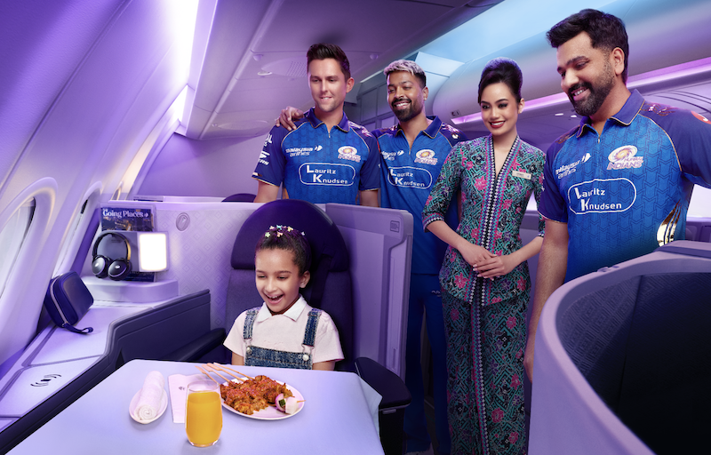 Malaysia Airlines and Mumbai Indians take cricket into the skies