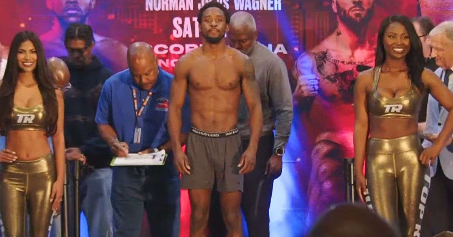 Keyshawn Davis struggles to make weight again ahead of Albright rematch