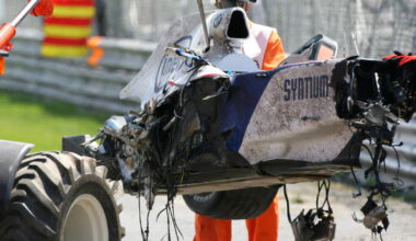 Motorsport world holds its breath after the crash that shook F1
