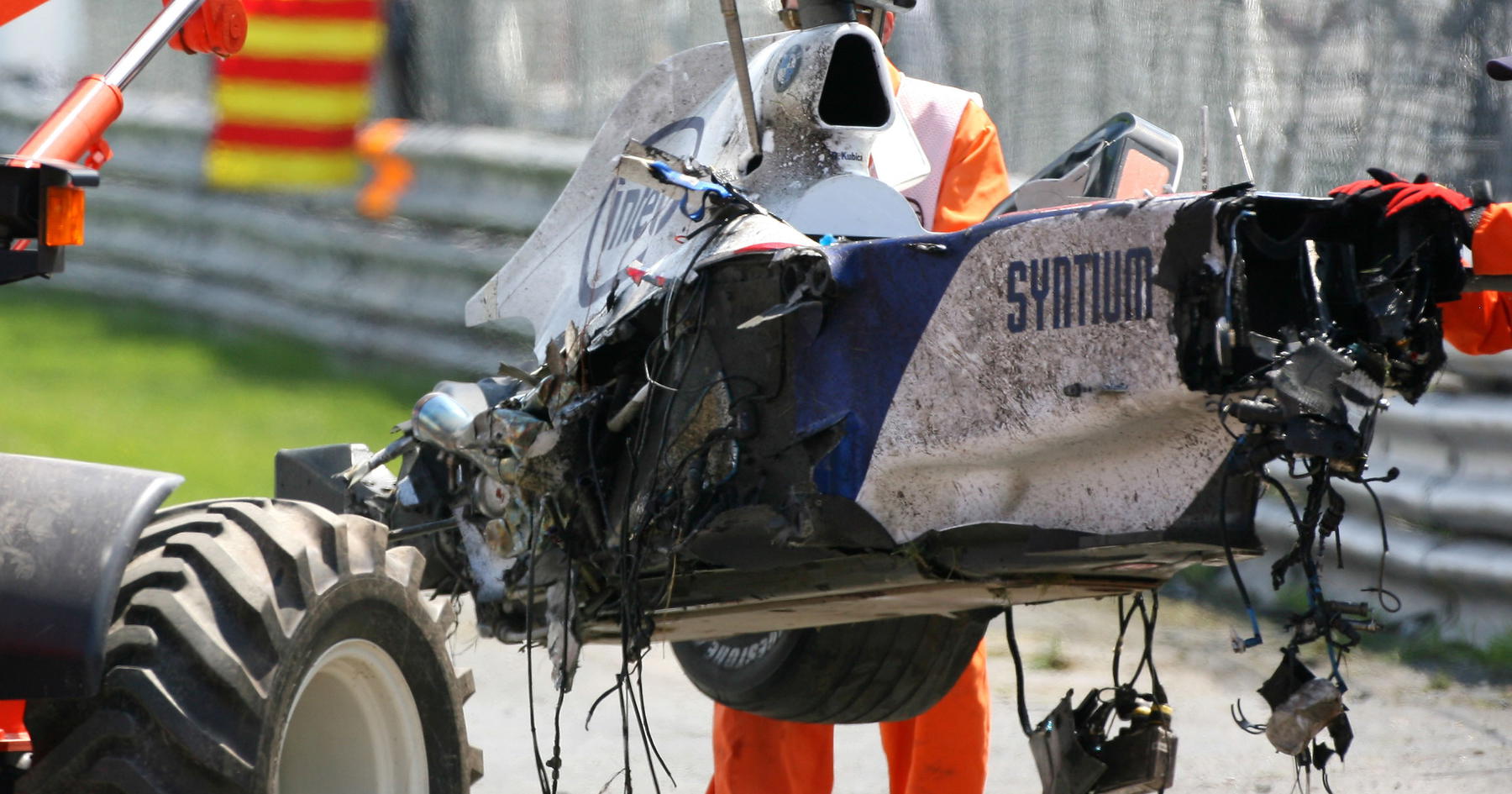 Motorsport world holds its breath after the crash that shook F1