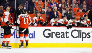The Flyers were 0-for-5 on the power play in Game 3. They are 1-for-16 in the series.