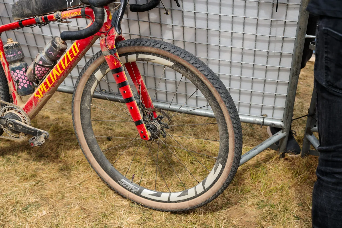 Lael Wilcox's Specialized Diverge after the Traka 560