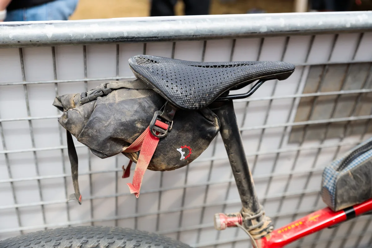 Lael Wilcox's Specialized Diverge after the Traka 560