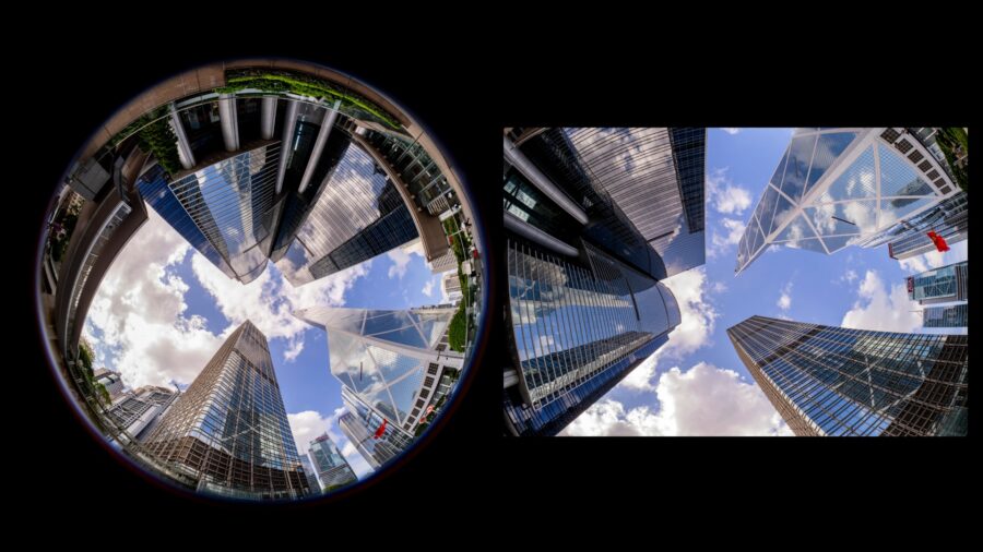 Two fisheye perspectives in one barrel. Credit