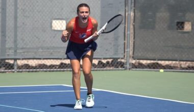 No. 8 Women's Tennis Knocks of 17th-Ranked Washburn in Round of 16