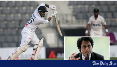 Litton’s century earns high praise from Ramiz Raja