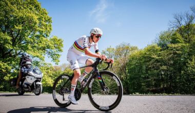Tadej Pogacar of UAE Team Emirates XRG of Slovenia during Liege-Bastogne-Liege