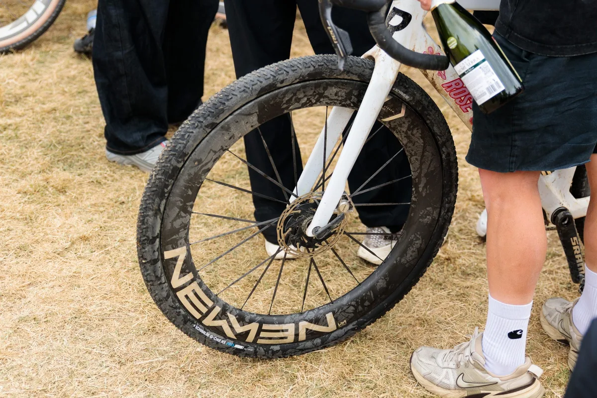 Lukas Pöstlberger's Rose Backroad FF after the Traka 200