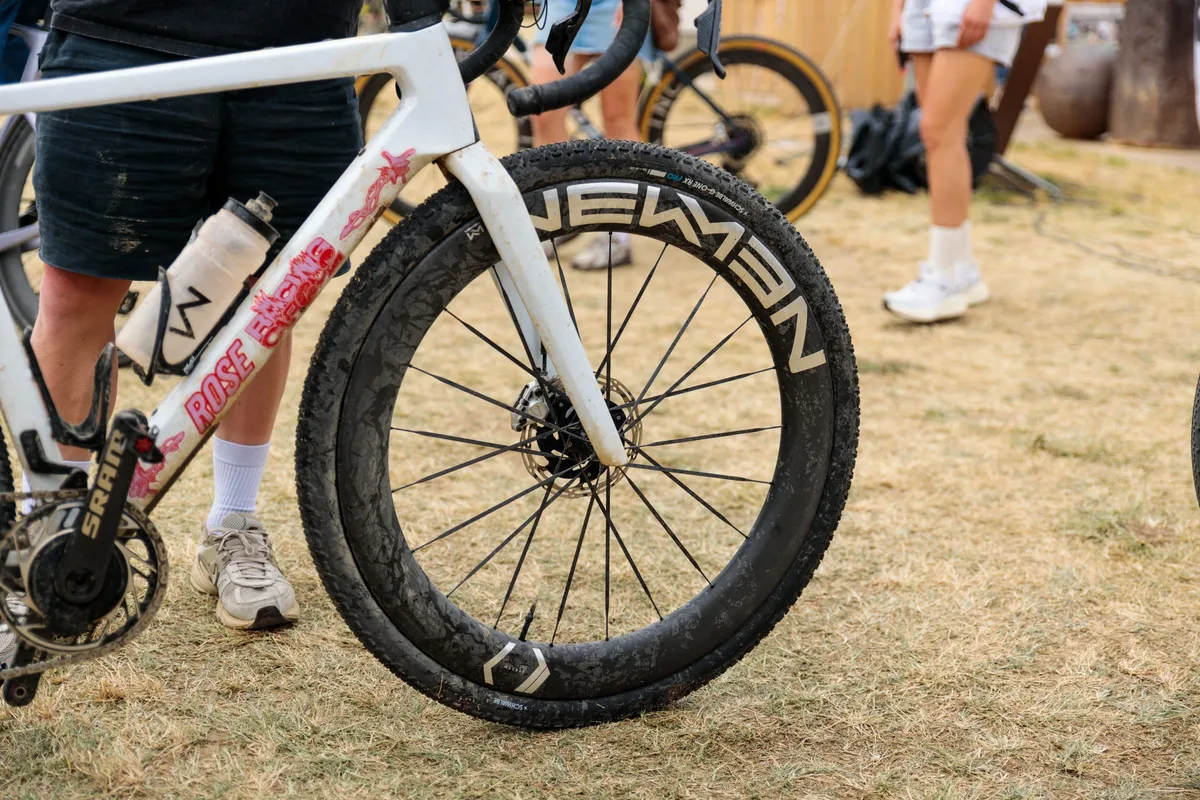 Lukas Pöstlberger's Rose Backroad FF after the Traka 200