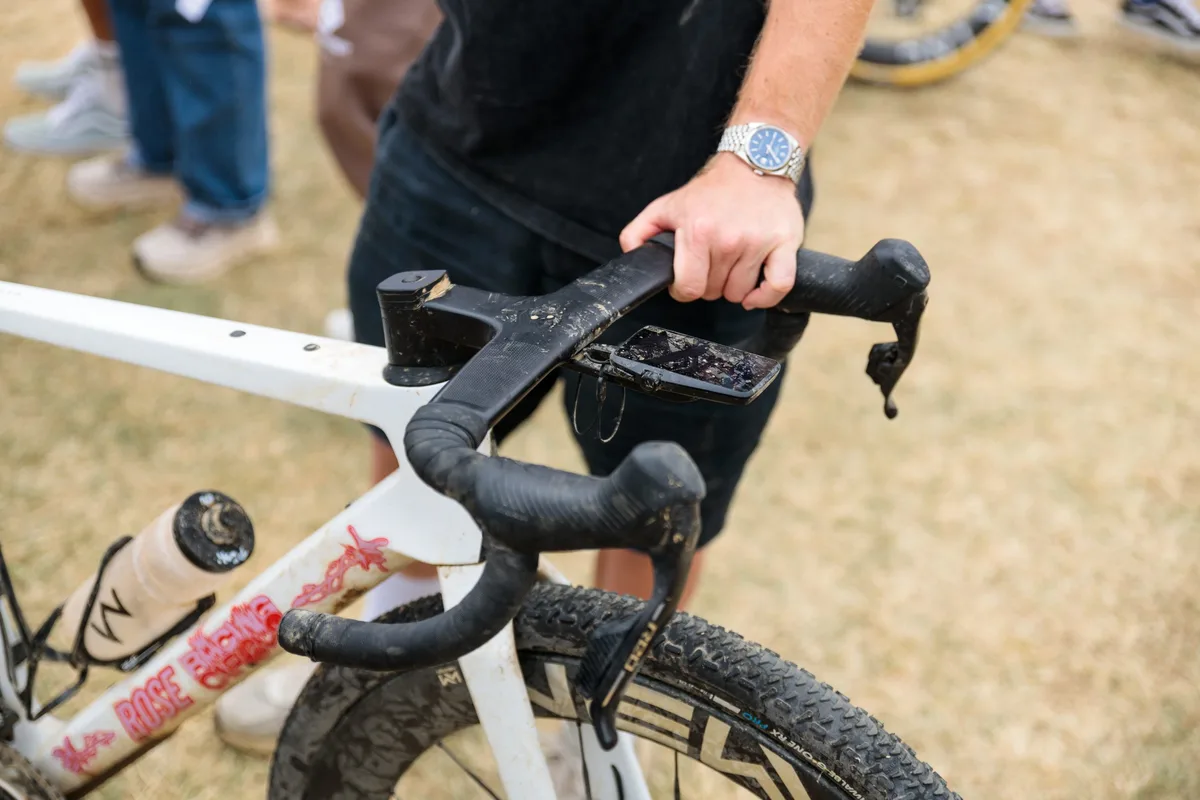 Lukas Pöstlberger's Rose Backroad FF after the Traka 200