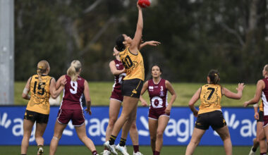 Who caught the eye in first AAMI WA Football State 18s Girls trial game