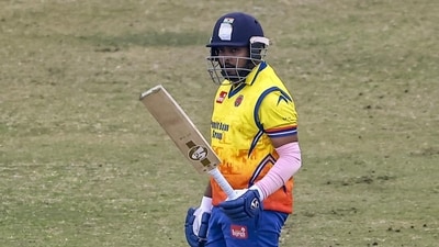 Prithvi Shaw is yet to get a game in the IPL 2026 season. (HT_PRINT)