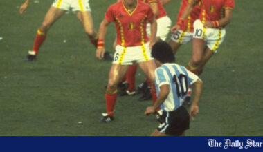 The lonely God of football