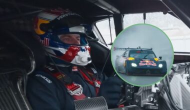 Footage of Max Verstappen racing against a Super GT professional defies all logic