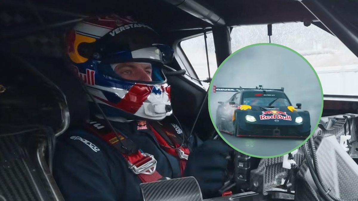 Footage of Max Verstappen racing against a Super GT professional defies all logic