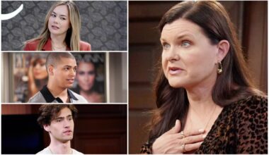 Bold & Beautiful's Katie Hires Hope, Zende and Deke at Logan