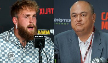 Jake Paul and Scott Coker