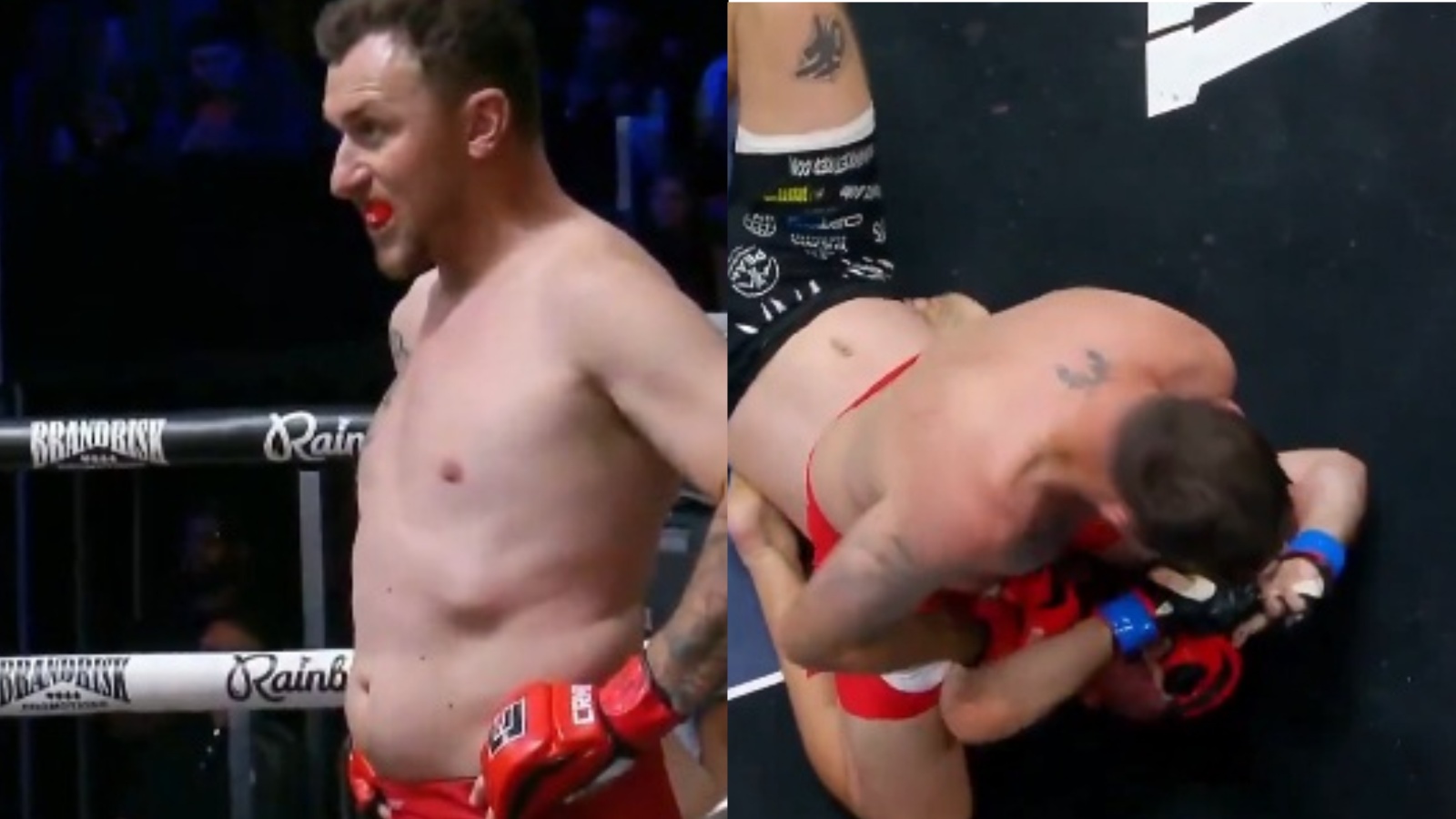 Johnny Manziel Beats Down Bob Menery In Bizarre MMA Fight