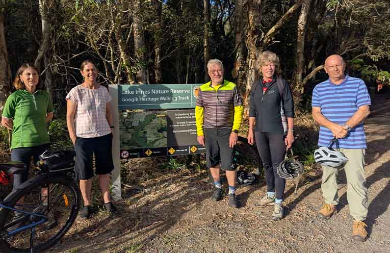 Proposal for cycling link between Port Macquarie town centre and the Googik Track
