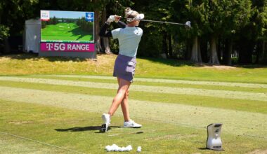 Nelly Korda's pre-round warm-up: Minute-by-minute breakdown