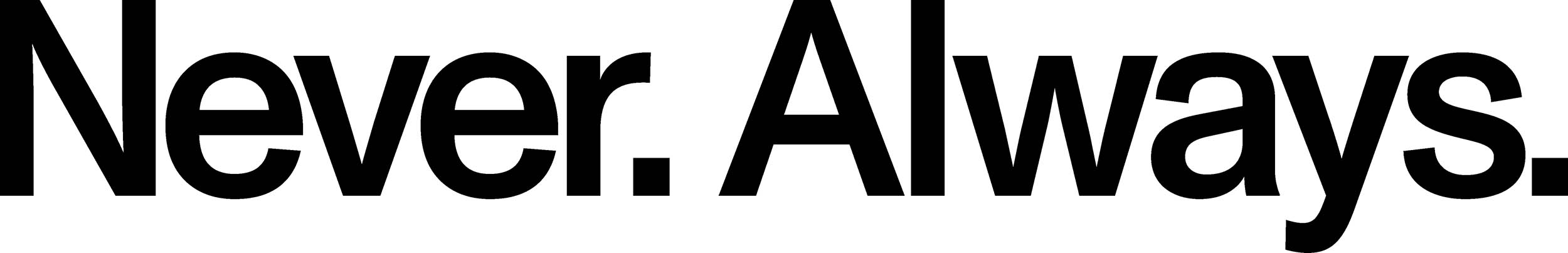 Never. Always. launches ~ a new kind of agency, blending AI-first thinking with a no-layers model