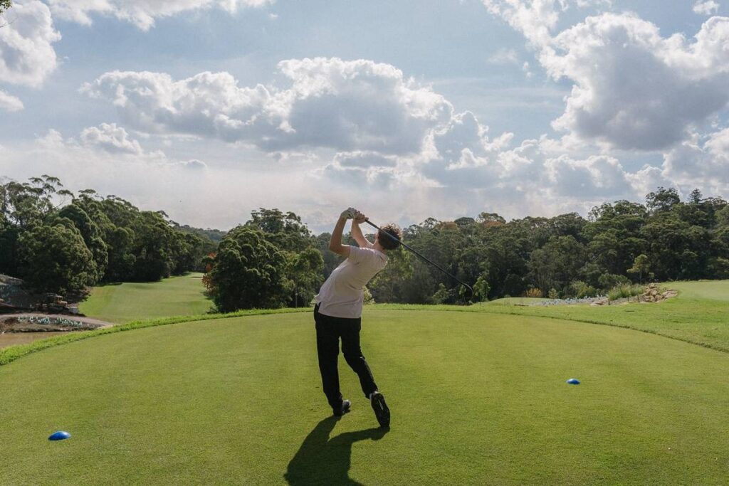 12 hole golf course at newgreens chatswood golf club, sydney
