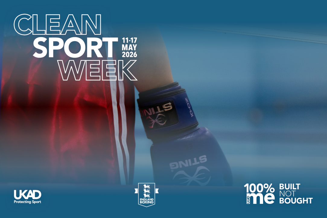 England Boxing Backs UKAD's Clean Sport Week 2026