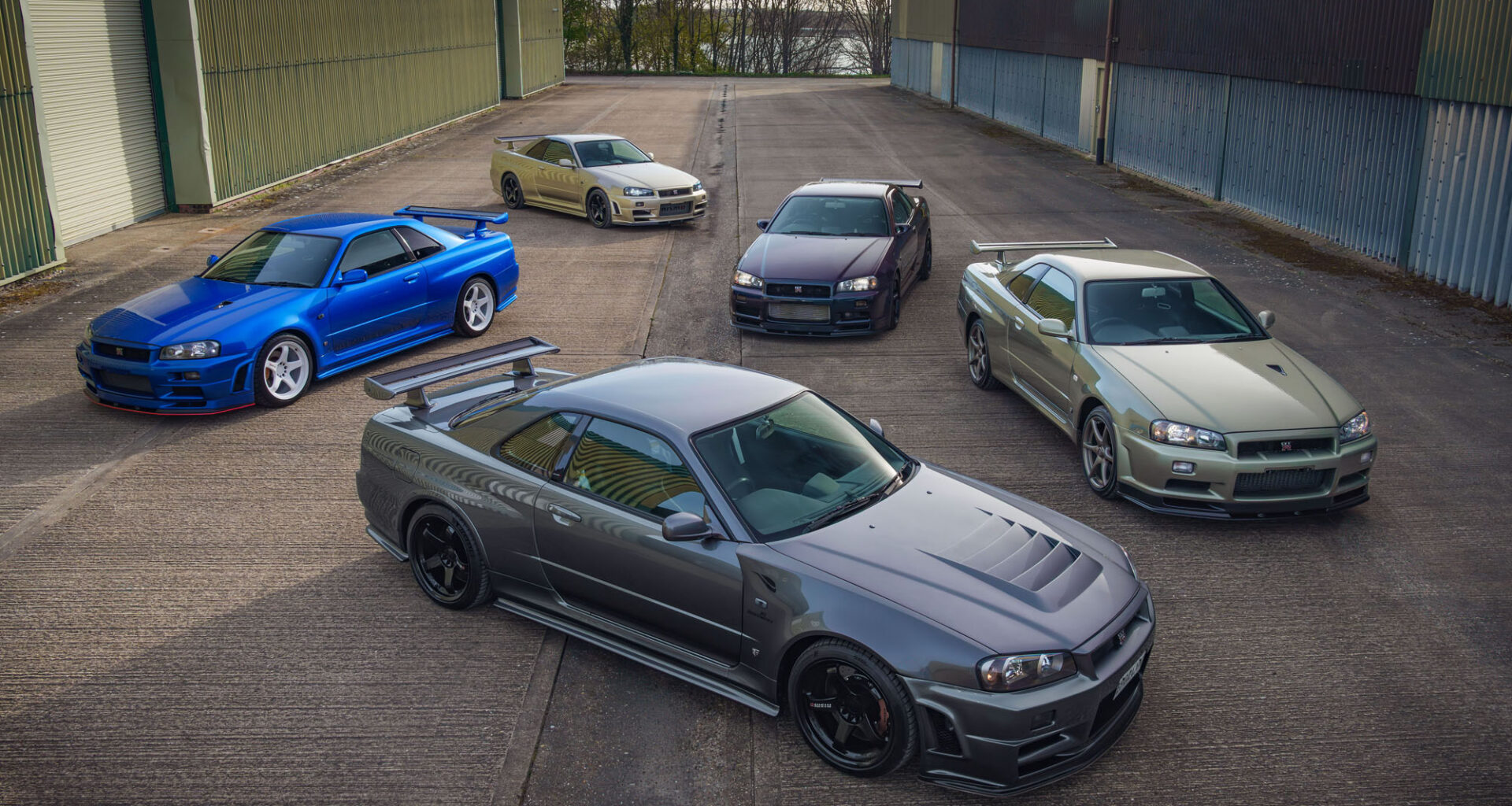 Rare Nissan Skylines Heading To Lake Como