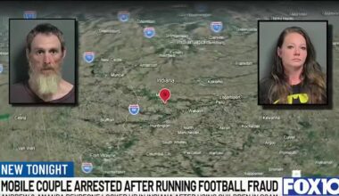 Mobile couple accused of using children in fake football fundraiser during custody dispute