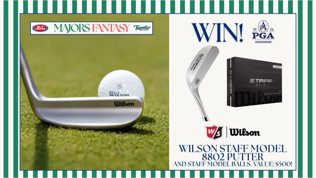 Win a Wilson Staff Model 8802 putter in the OnCourse Golf Majors Fantasy competition