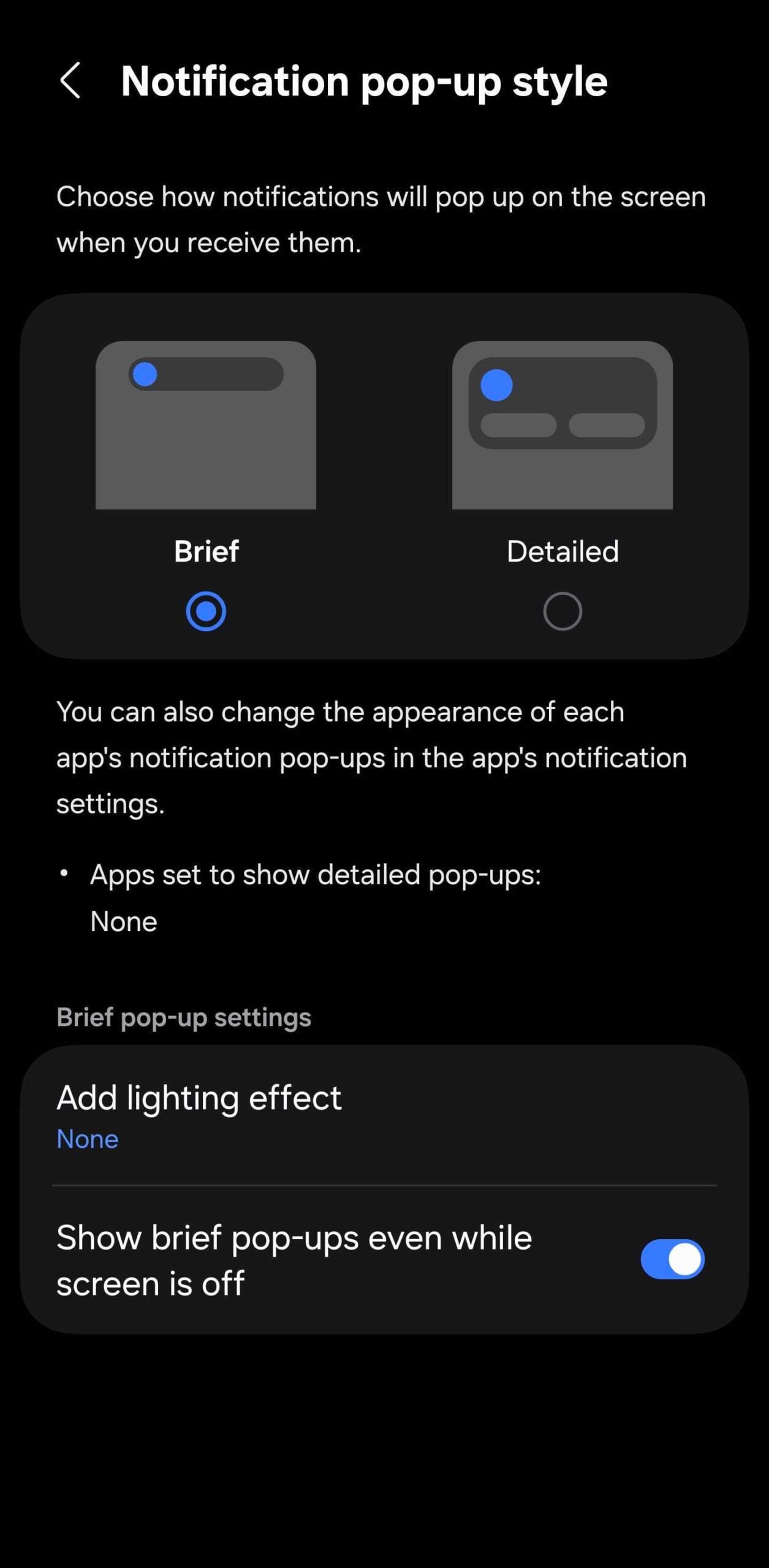 one ui edge lighting
