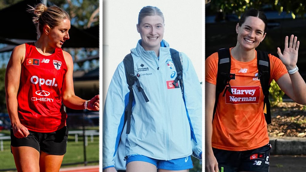 Players return to clubs as AFLW pre-season starts