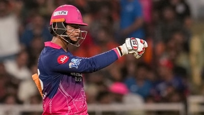 Vaibhav Sooryavanshi smashed 29-ball 97 against SRH in the eliminator. (PTI)
