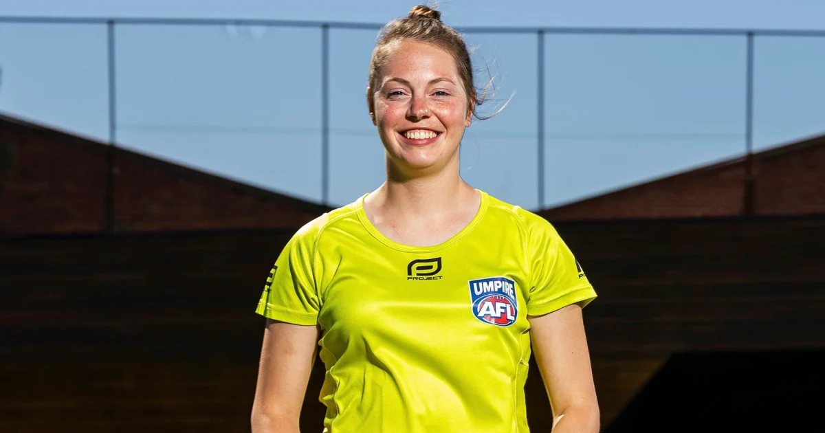 Exclusive: Female umpire in AFL breakthrough