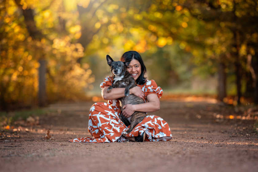 Canberra photographer launches portrait project celebrating women and the dogs who carried them through life’s hardest chapters