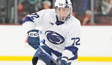 Maple Leafs win the NHL Draft lottery — and a chance to pick Penn State star Gavin McKenna