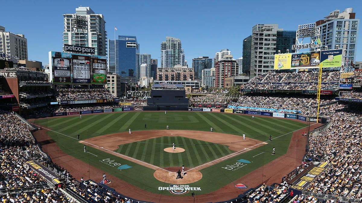 A general view of Petco Park