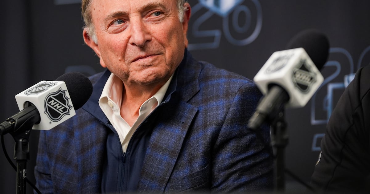 Commissioner Gary Bettman pleased with ‘integrity’ in NHL draft lottery system