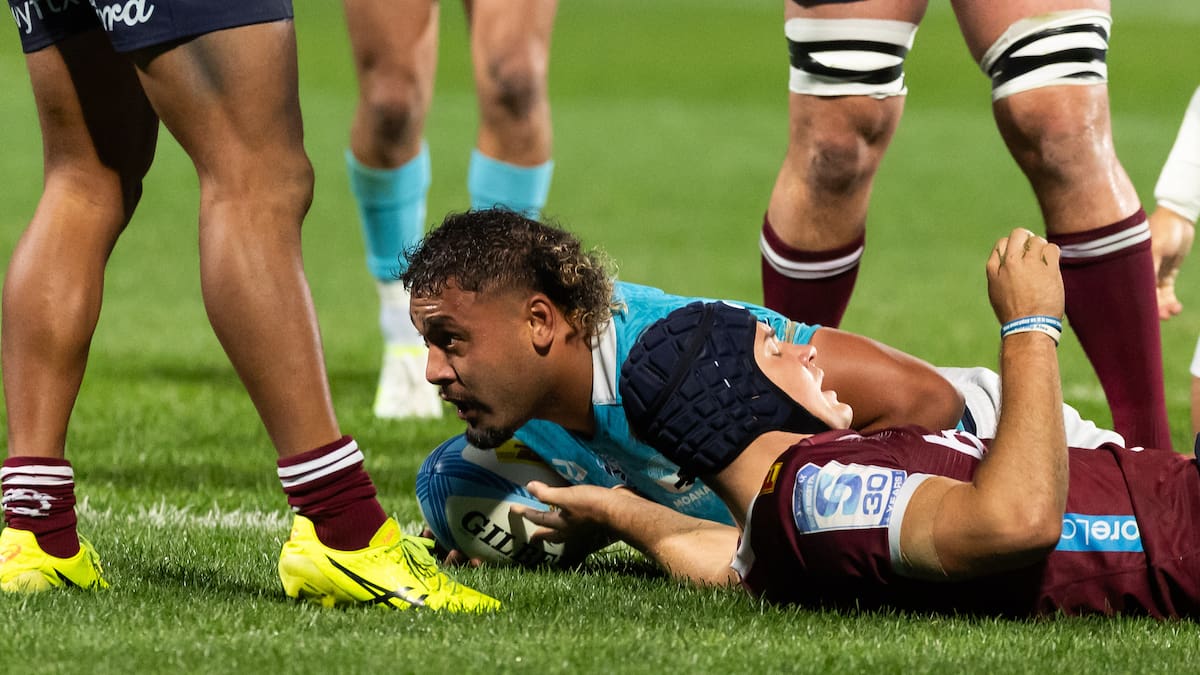 Reds deny Moana Pasifika farewell home win after late try
