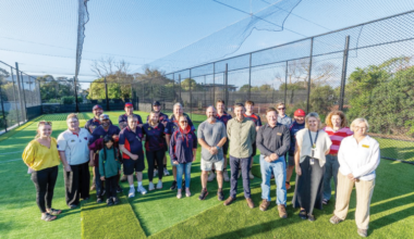 New cricket nets open at RJ Rowley Reserve