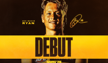 Ryan ready for AFL debut