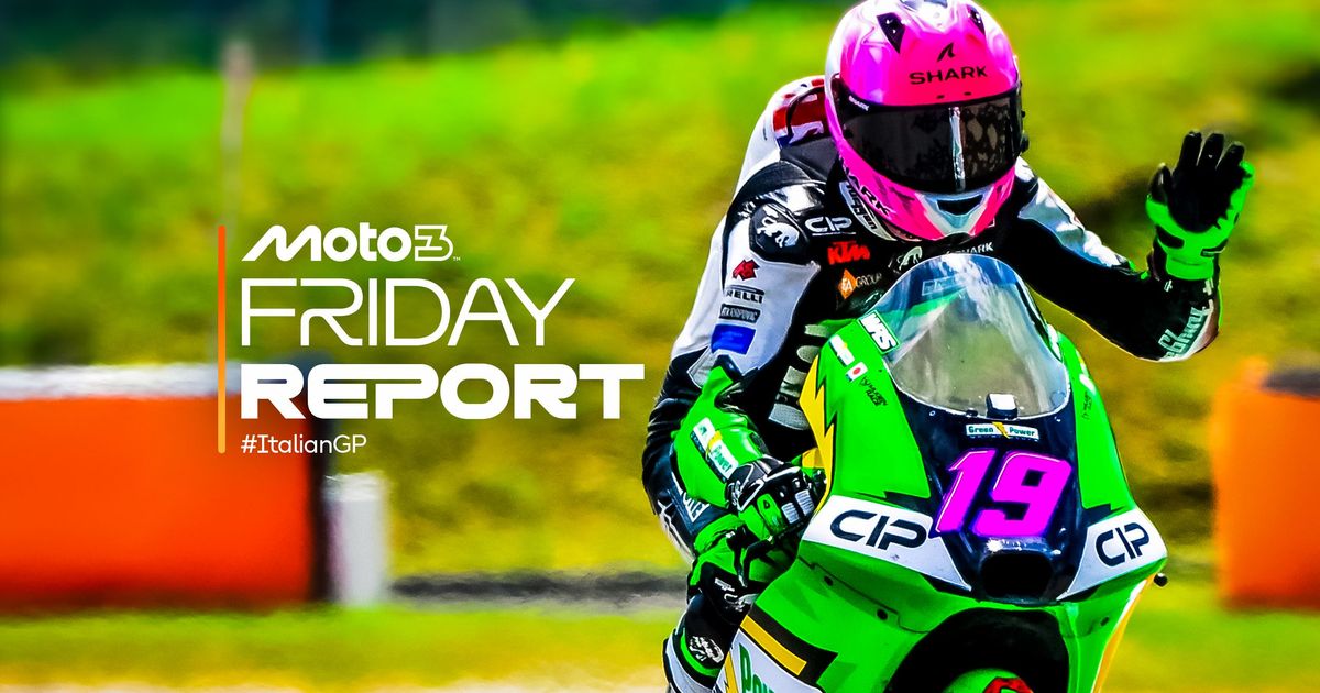 Ogden powers to Friday P1 at Mugello