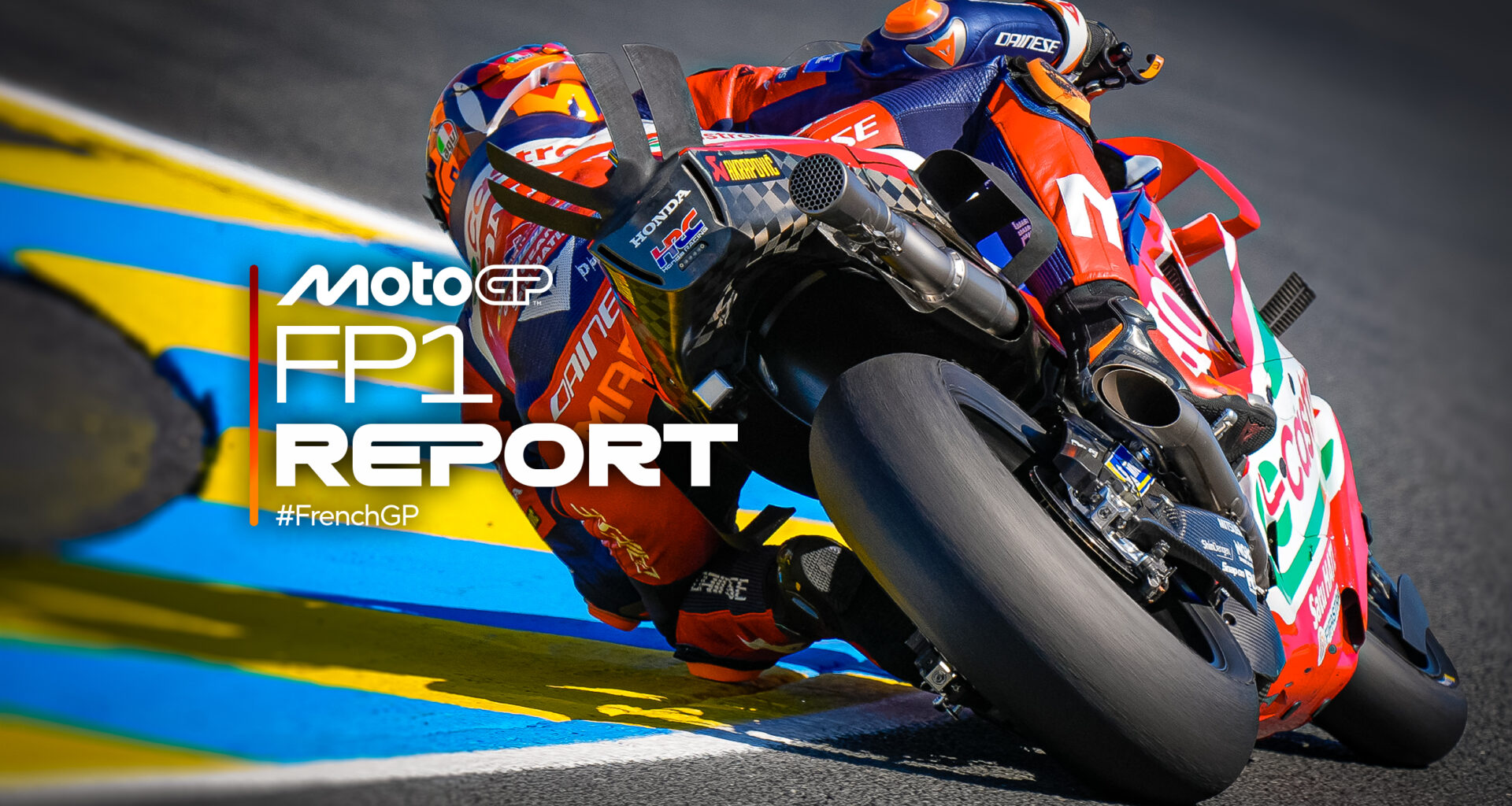 Marini leads Acosta and Zarco in Le Mans FP1