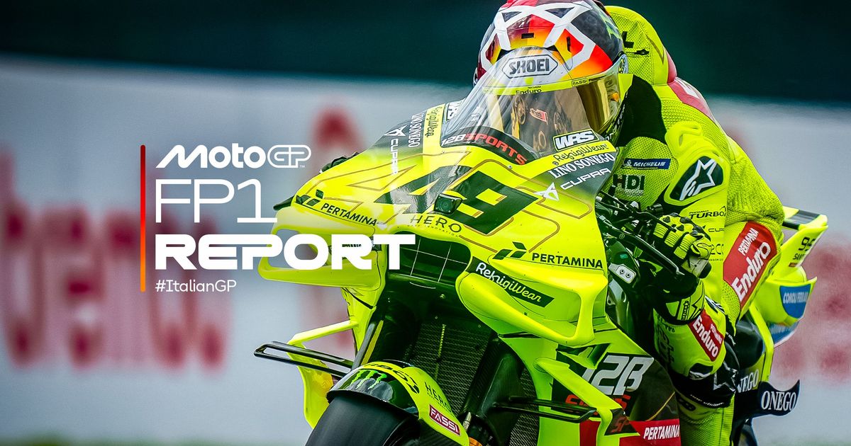 Di Giannantonio fastest in Mugello FP1, Marc Marquez returns with P15