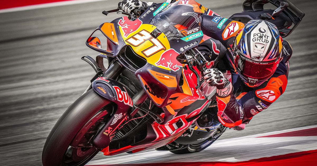 Acosta puts KTM top in MotoGP Practice, Martin mired in Q1