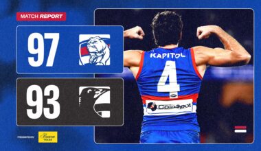 AFL Match Report: Dogs hang on to claim a cliffhanger against charging Pies
